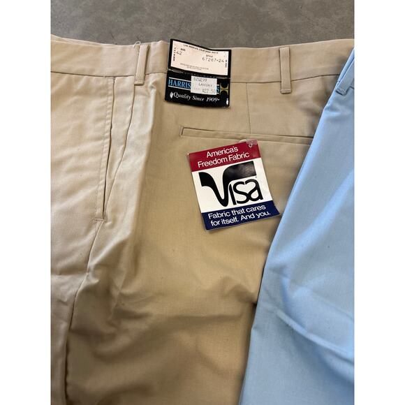 True Vintage Men’s Shorts Lot 2 Piece NWT Harris Casuals Size 42 - Picture 3 of 5